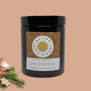 bougie parfumée pain d'épices