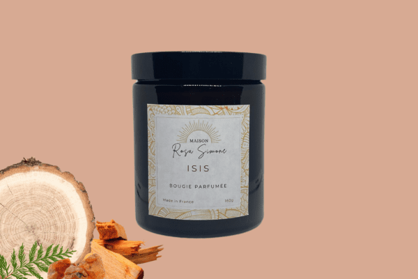 bougie parfumée ambre bois de cashmere